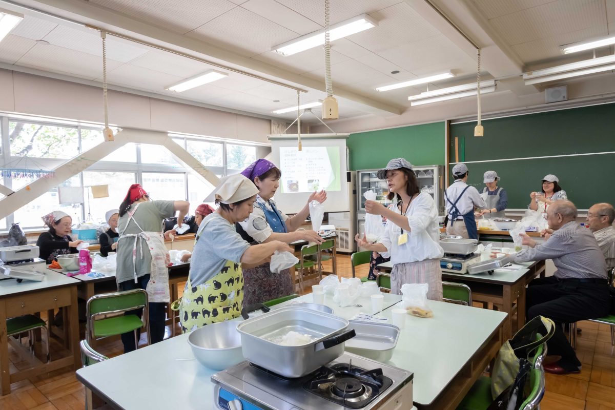 災害食を作ってみよう！を開催